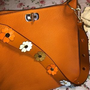 Michael Kors Orange Crossbody with Wallet